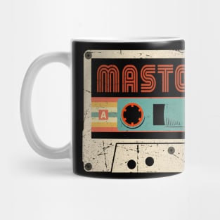 Great Gift Mastodon For Name Retro Styles Color 70s 80s 90s Mug